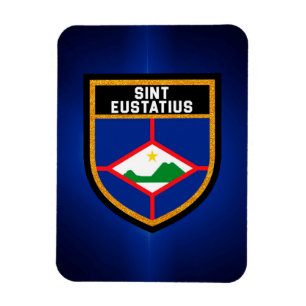 Imán Bandera de Sint Eustatius