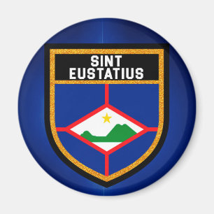 Imán Bandera de Sint Eustatius