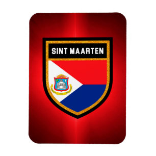 Imán Bandera de Sint Maarten