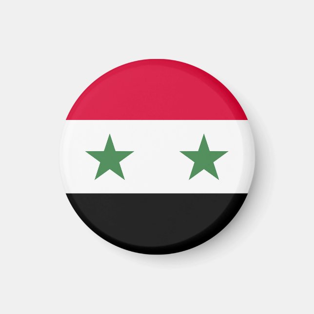 Imán Bandera de Siria (Frente)
