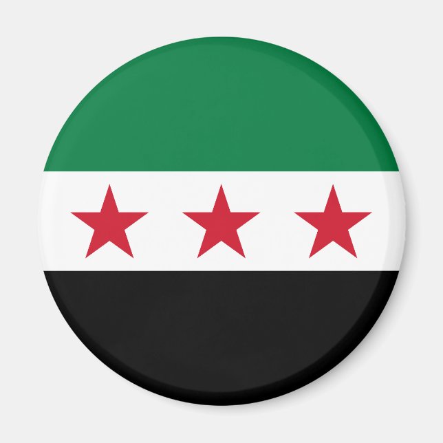 Imán Bandera de Siria (Frente)