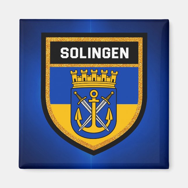 Imán Bandera de Solingen (Frente)
