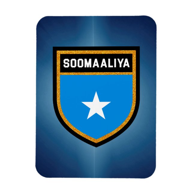 Imán Bandera de Somalia (Vertical)