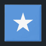 Imán Bandera de Somalia (somalí)<br><div class="desc">Productos de bandera mundial de personalizable - Por favor,  no dude en añadir su propio texto.</div>