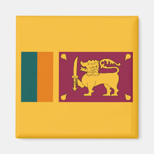 Imán Bandera de Sri Lanka