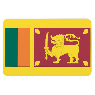 Imán Bandera de Sri Lanka