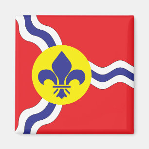 Imán Bandera de St. Louis