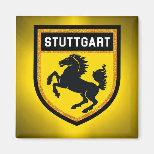 Imán Bandera de Stuttgart