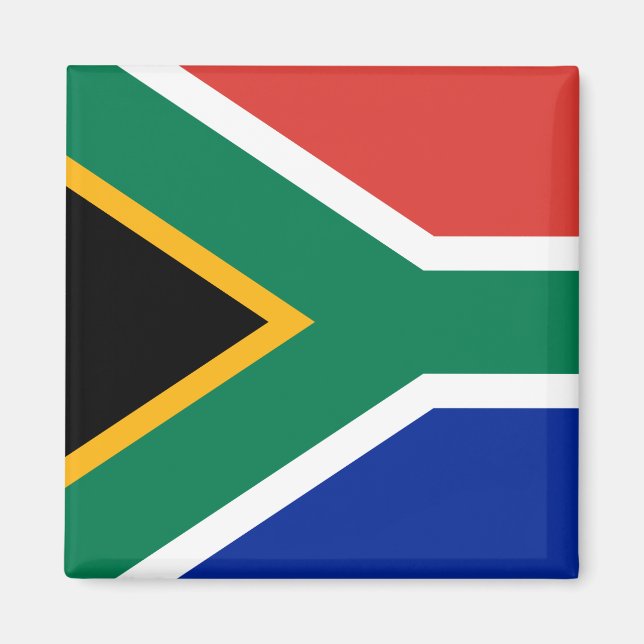 Imán Bandera de Sudáfrica (Frente)