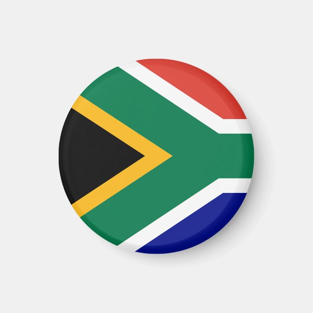 Imán Bandera de Sudáfrica (Frente)