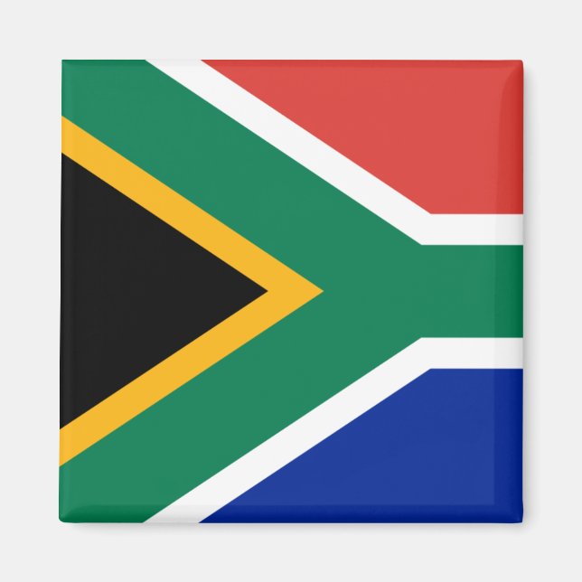 Imán Bandera de Sudáfrica (Frente)