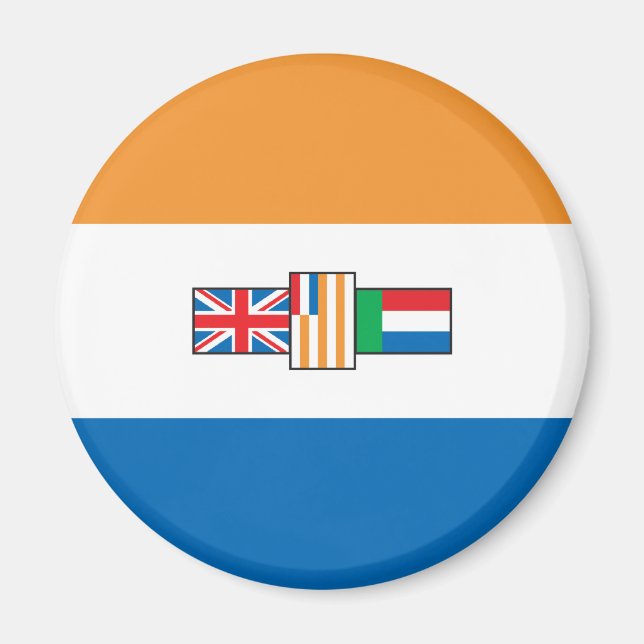 Imán Bandera de Sudáfrica 1928 (Frente)