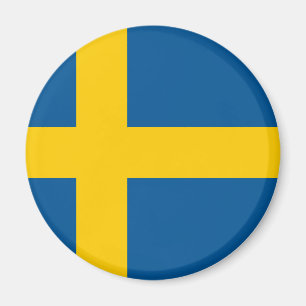 Imán Bandera de Suecia