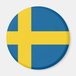 Imán Bandera de Suecia