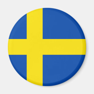 Imán Bandera de Suecia