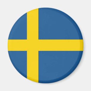 Imán Bandera de Suecia