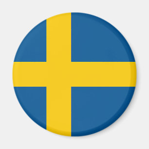Imán Bandera de Suecia