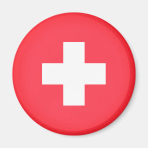 Imán Bandera de Suiza