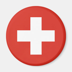 Imán Bandera de Suiza