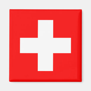 Imán Bandera de Suiza
