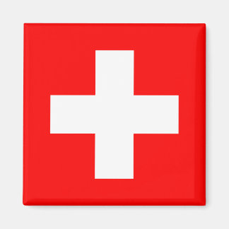 Imán Bandera de Suiza