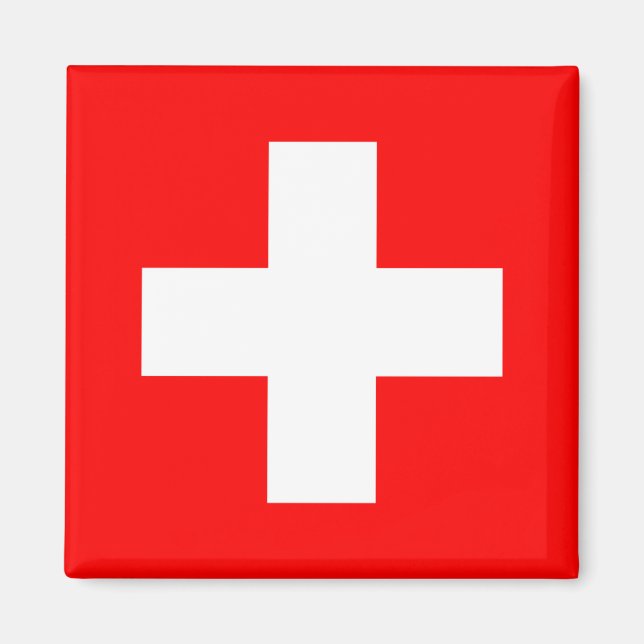 Imán Bandera de Suiza (Frente)