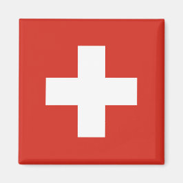 Imán Bandera de Suiza