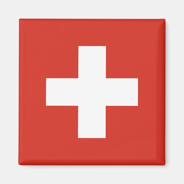 Imán Bandera de Suiza (Frente)