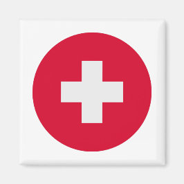 Imán Bandera de Suiza
