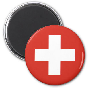 Imán Bandera de Suiza - Muere bandera nacional de Schwe