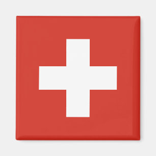 Imán Bandera de Suiza - Schweiz - Suisse - Svizzera