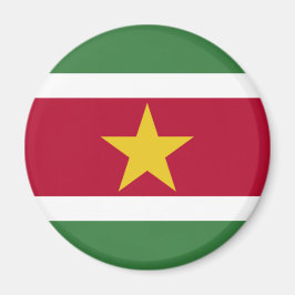 Imán Bandera de Surinam