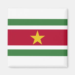 Imán Bandera de Surinam