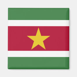 Imán Bandera de Surinam