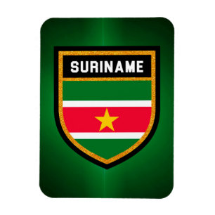 Imán Bandera de Surinam
