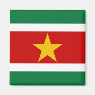 Imán Bandera de Surinam