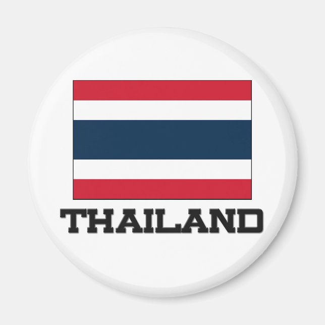 Imán Bandera de Tailandia (Frente)