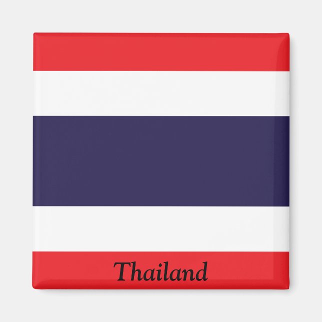 Imán Bandera de Tailandia (Frente)