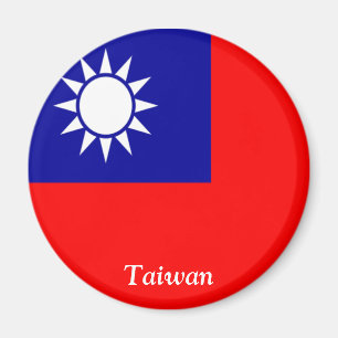 Imán Bandera de Taiwán