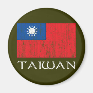Imán Bandera de Taiwán
