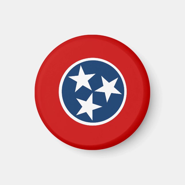 Imán Bandera de Tennessee (Frente)