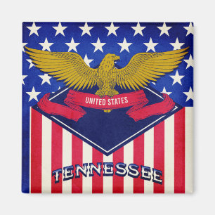 Imán Bandera de Tennessee USA