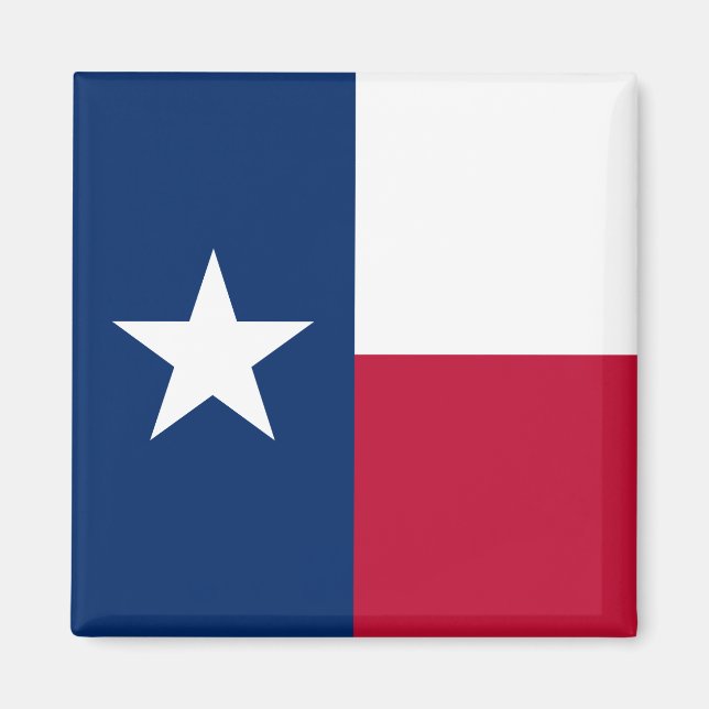 Imán Bandera de Texas (Frente)