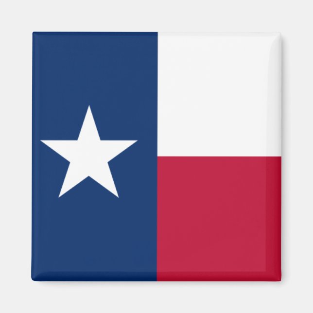 Imán Bandera de Texas (Frente)