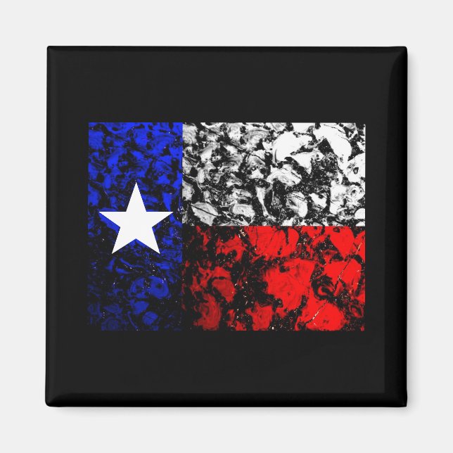 Imán Bandera de Texas (Frente)