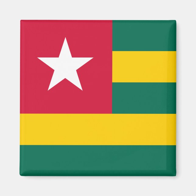 Imán Bandera de Togo (Frente)