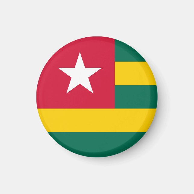 Imán Bandera de Togo (Frente)