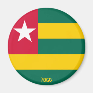 Imán Bandera de Togo encantando a patriótico