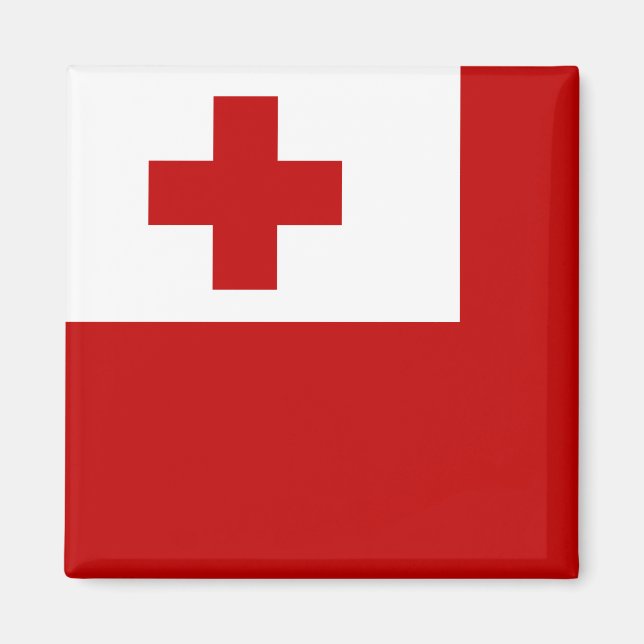 Imán Bandera de Tonga (Frente)