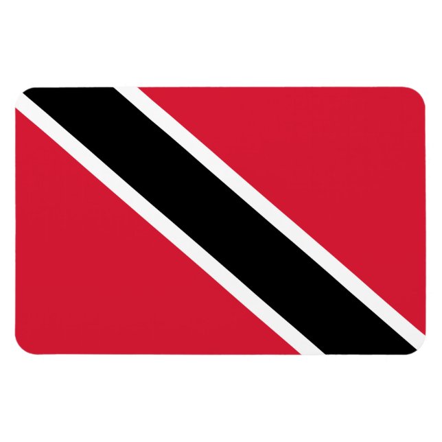 Imán Bandera de Trinidad y Tobago (Horizontal)